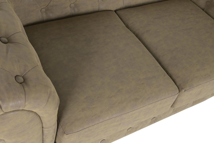 DKD Home Decor Sofa Vintage Marron 160x82x76 cm