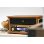 Lenco TCD-2551WD Tocadiscos con Radio AM/FM, CD, Cassette y Bluetooth 5.0