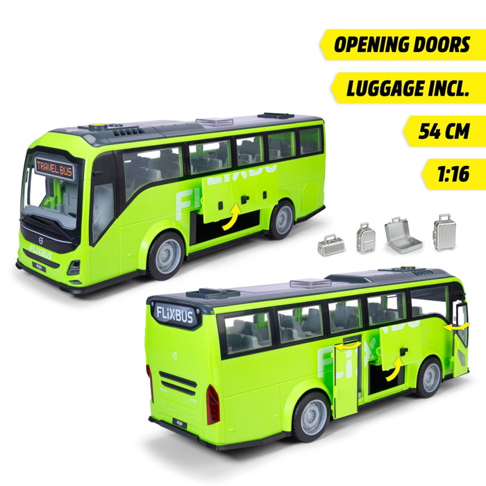 Dickie Giant Flixbus Volvo 9700 Verde 1:16