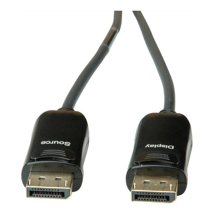 ROLINE 14.01.3491 Cable DisplayPort 1.4 Macho-Macho 15 m - Negro, Resolución 8K 7680x4320 a 60 Hz ROLINE 14.01.3491 Cable DisplayPort 1.4 Macho-Macho 15 m - Negro, Resolución 8K 7680x4320 a 60 Hz