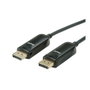 ROLINE 14.01.3491 Cable DisplayPort 1.4 Macho-Macho 15 m - Negro, Resolución 8K 7680x4320 a 60 Hz