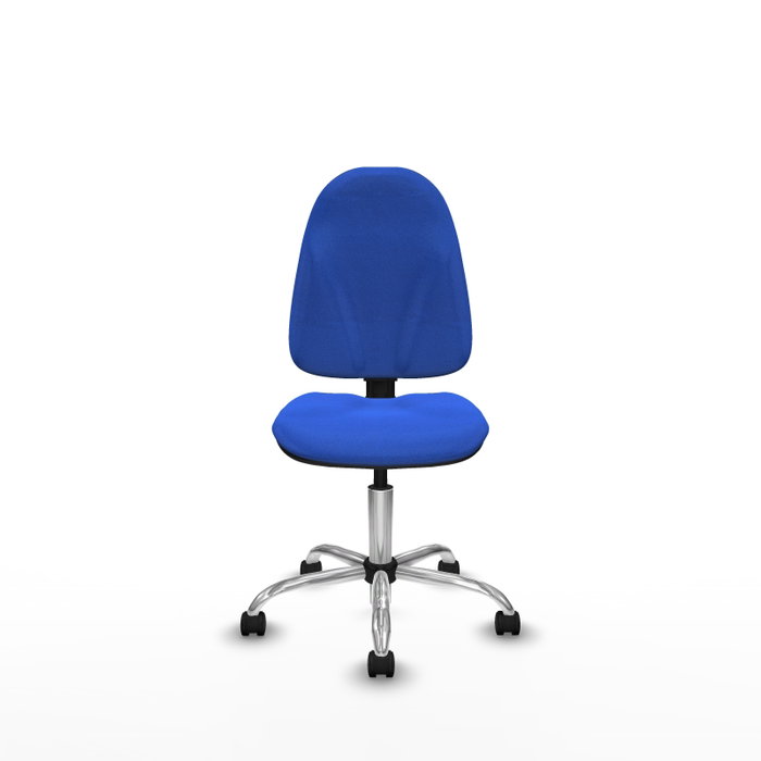 PIQUERAS Y CRESPO Silla de oficina Algarra Azul sin brazos