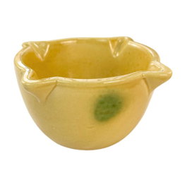 Fackelmann Profesional Mortero de cerámica 12,5 cm amarillo