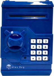 ROYMART Caja Fuerte Electrónica Azul Oscuro