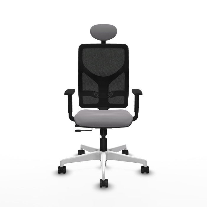 PIQUERAS Y CRESPO Silla de Oficina Motilla con Mecanismo Sincro/Traslack Gris/Negro PIQUERAS Y CRESPO Silla de Oficina Motilla con Mecanismo Sincro/Traslack Gris/Negro
