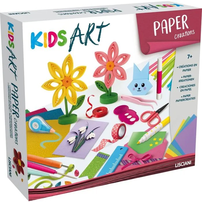 Liscianigiochi Kit Creativo Arte Infantil Rayas y Rayas con Cintas y Lentejuelas - Efectos Gráficos - Para mayores de 7 años - AACRX13762 Liscianigiochi Kit Creativo Arte Infantil Rayas y Rayas con Cintas y Lentejuelas - Efectos Gráficos - Para mayores de 7 años - AACRX13762