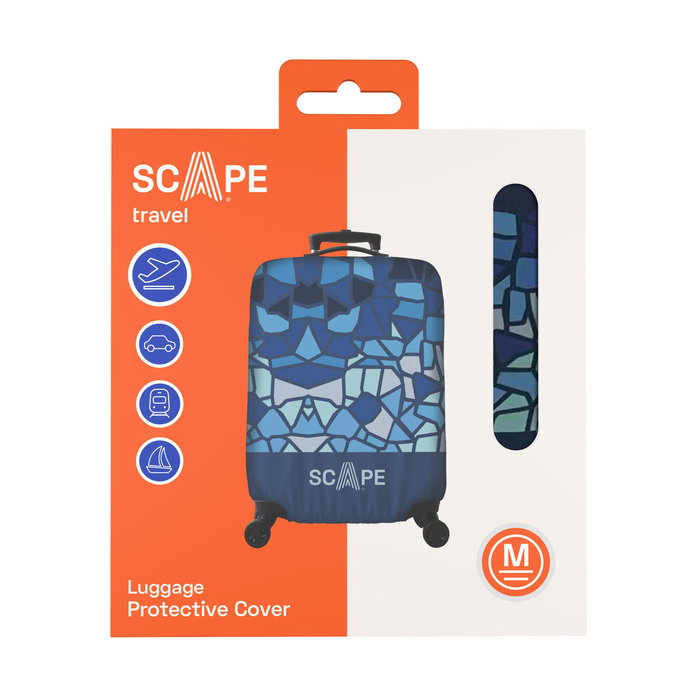 Scape Travel funda protectora de maleta talla M azul