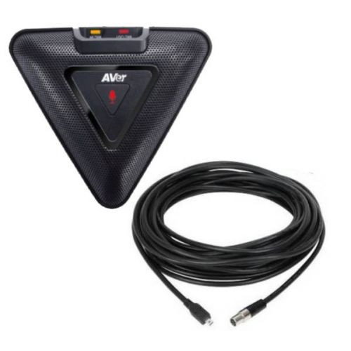 AVer Micrófono de expansión con cable de 10 m para VB342PRO y VB350