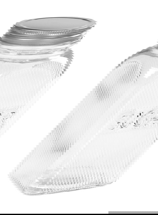 Inde Tarro Vidrio T/Metal 1300ml 10x10x18 cm La Mediterrane (12 Unidades)