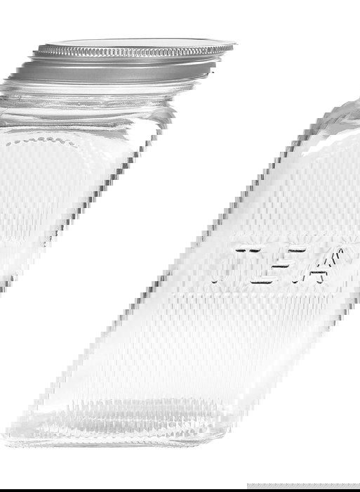 Inde Tarro Vidrio T/Metal 1300ml 10x10x18 cm La Mediterrane (12 Unidades)