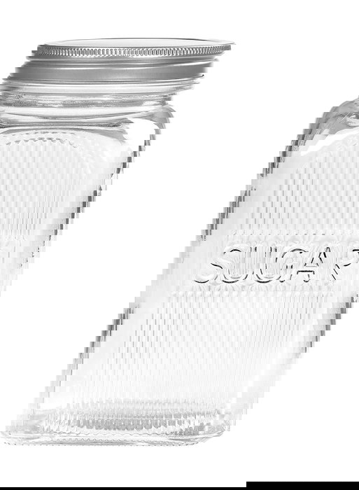 Inde Tarro Vidrio T/Metal 1300ml 10x10x18 cm La Mediterrane (12 Unidades)