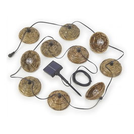 New Garden Guirnalda Aurora con Cable de Jute
