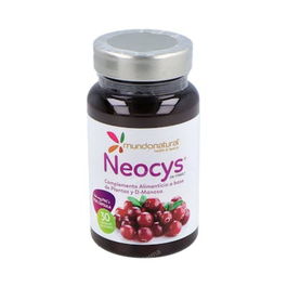MUNDONATURAL Neocys 30 Cápsulas | Complemento Alimenticio Arándano Rojo Americano, Hibisco y Grosellero Negro para Vías Urinarias