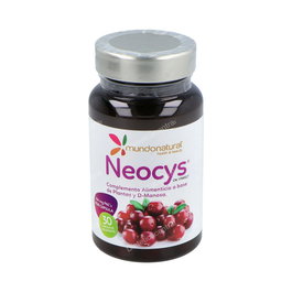 MUNDONATURAL Neocys 30 Cápsulas | Complemento Alimenticio Arándano Rojo Americano, Hibisco y Grosellero Negro para Vías Urinarias