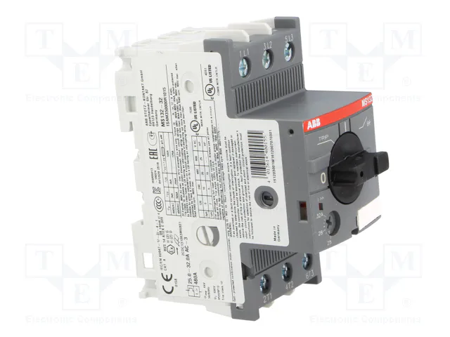 ABB MS132-32 Interruptor motorizado 15,5kW 208÷690VAC