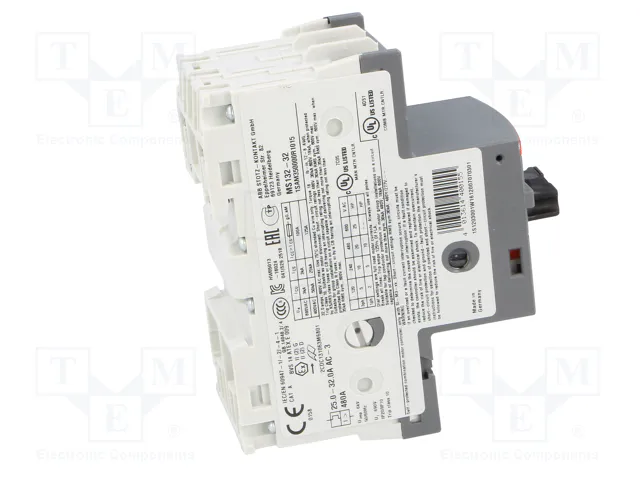 ABB MS132-32 Interruptor motorizado 15,5kW 208÷690VAC