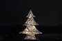 DKD Home Decor Árbol de Navidad Natural Blanco Ratán LED 10 x 50 x 40 cm