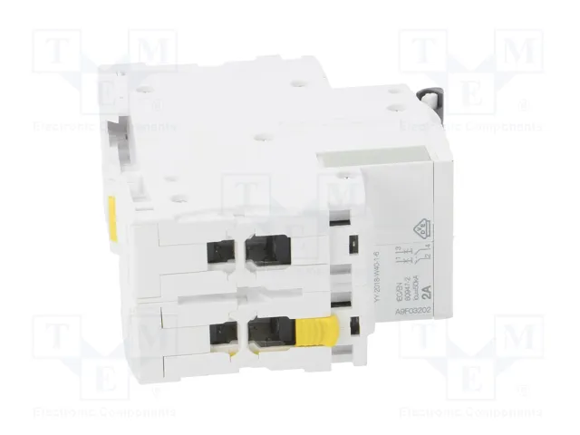 SCHNEIDER ELECTRIC Interruptor magnetotérmico iC60N 2A 2P Característica B SCHNEIDER ELECTRIC Interruptor magnetotérmico iC60N 2A 2P Característica B