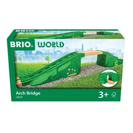 BRIO Accesorios para Trenes de Madera 36107 Puente Modular de Haya, Juguete para Niños +3 Años