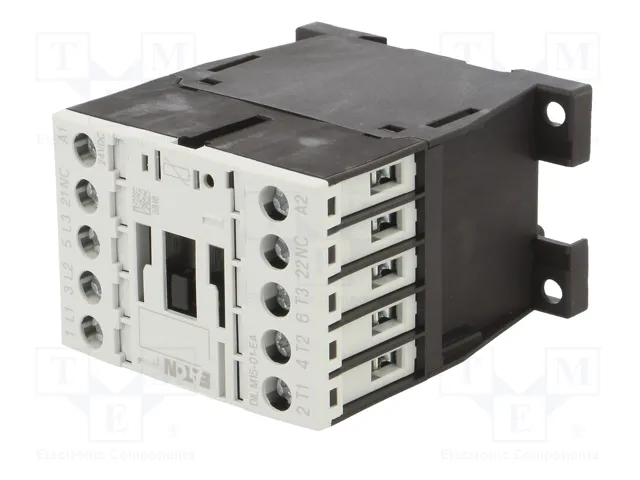 EATON ELECTRIC Contactor DILM15 3-polar 15A 24VDC NC