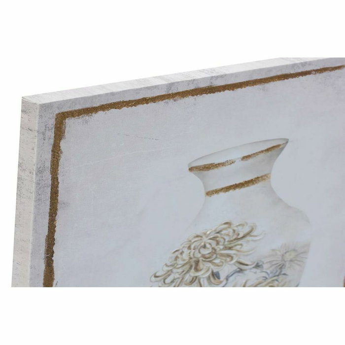 DKD Home Decor Set de 2 Cuadros de Lienzo con Diseño de Jarrón, 50x70 cm DKD Home Decor Set de 2 Cuadros de Lienzo con Diseño de Jarrón, 50x70 cm