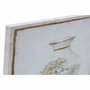 DKD Home Decor Set de 2 Cuadros de Lienzo con Diseño de Jarrón, 50x70 cm