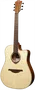 LAG Guitarra Acústica Electroacústica Dreadnought Cutaway Tramontane 70 A/C - Natural