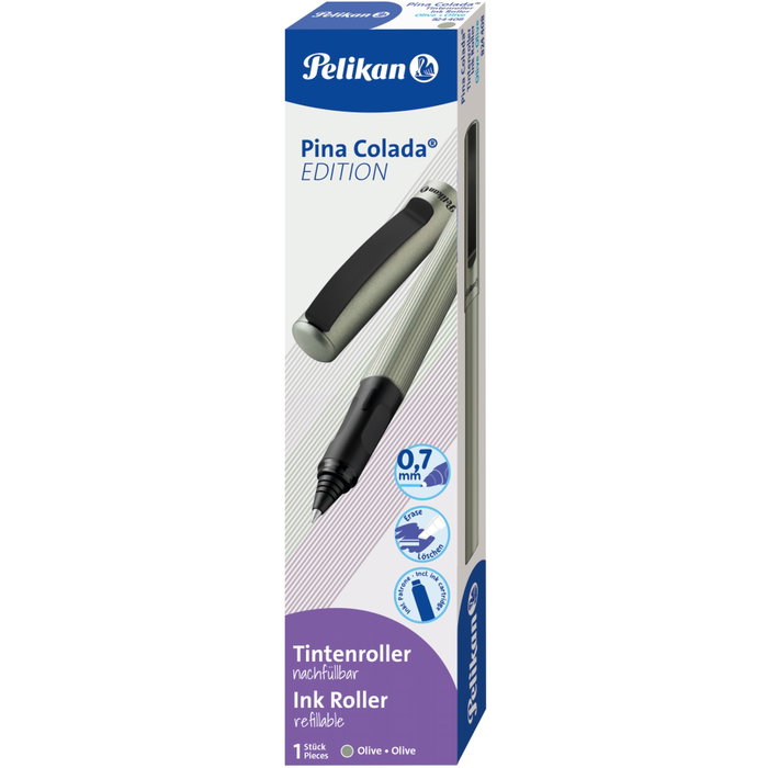 Pelikan Roller Edición Piña Colada 0.7mm Oliva
