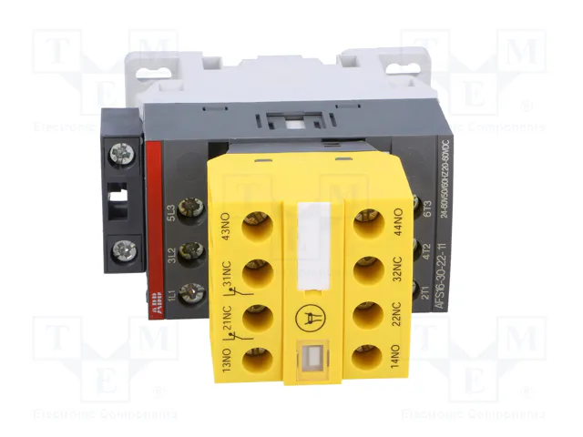ABB Contactor AFS 3-polar NO x3 18A