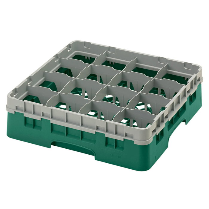 CAMBRO Cesta de lavado 16 comp. Verde Sherwood CAMBRO Cesta de lavado 16 comp. Verde Sherwood