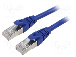 QOLTEC Patch Cord Cat 6 F/UTP 1,5m Azul