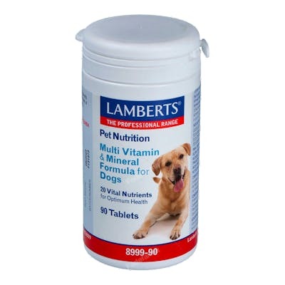 LAMBERTS VET Vitaminas y Minerales Para Perros 90 Comprimidos 8999-90 LAMBERTS VET Vitaminas y Minerales Para Perros 90 Comprimidos 8999-90