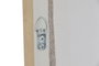 DKD Home Decor Cuadro Moderno Lienzo PS Beige Blanco 83 x 4.5 x 123 cm (2 Unidades)