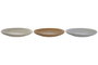 DKD Home Decor Set de 6 Platos de Gres Jaspeado VINTAGE 24