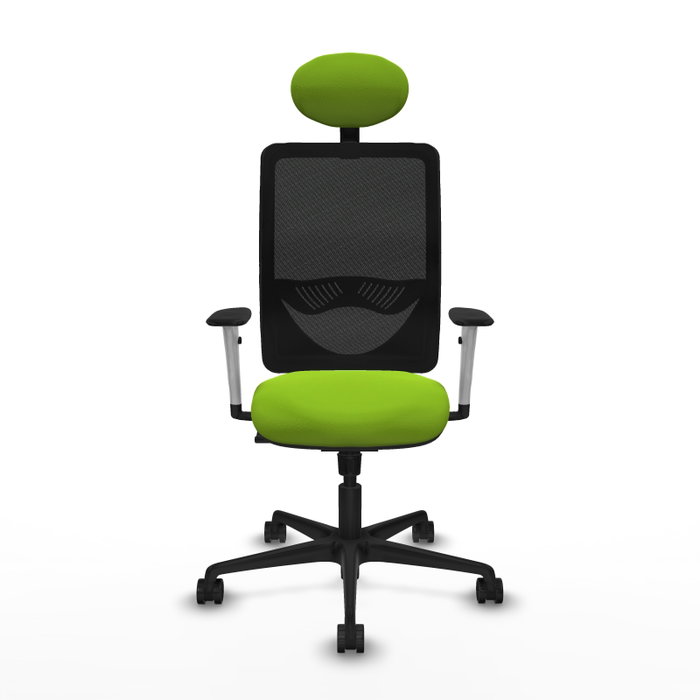 PIQUERAS Y CRESPO Silla de oficina Zulema con mecanismo Sincro, Pistacho y Negro PIQUERAS Y CRESPO Silla de oficina Zulema con mecanismo Sincro, Pistacho y Negro