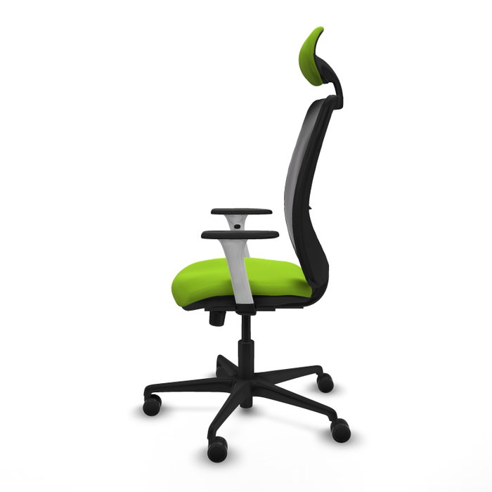 PIQUERAS Y CRESPO Silla de oficina Zulema con mecanismo Sincro, Pistacho y Negro PIQUERAS Y CRESPO Silla de oficina Zulema con mecanismo Sincro, Pistacho y Negro