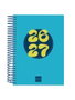 Finocam Agenda Cool para Estudiantes Espiral 2026-2027 Azul 120x164mm