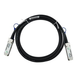 BlueOptics Cable InfiniBand QSFP28 3m 100Gbps DAC-Q28-100G-3M Negro