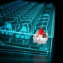 SHARKOON SGK50 S4 Teclado Gaming Inalámbrico 60% Blanco RGB