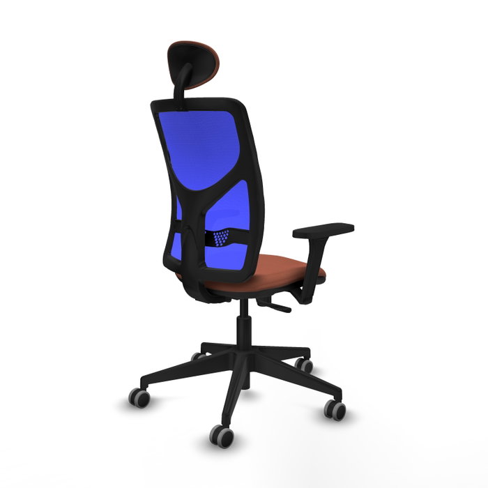 PIQUERAS Y CRESPO Silla de oficina Motilla con mecanismo Sincro, brazos 3D y cabecero fijo PIQUERAS Y CRESPO Silla de oficina Motilla con mecanismo Sincro, brazos 3D y cabecero fijo