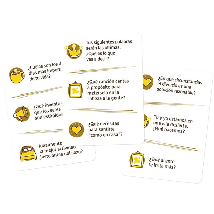 Asmodee Preguntas de Mierda 2ª Edición - Juego de Mesa de Preguntas Absurdas para Adultos (+16 Años), Incluye Tablero, 120 Cartas, 8 Peones