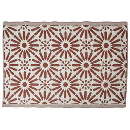 Home Deco Factory Alfombra Interior/Exterior 120x180 cm con Motivos Geométricos de Plástico PP