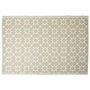 Home Deco Factory Alfombra Interior/Exterior 120x180 cm con Motivos Geométricos de Plástico PP