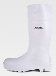 WORKTEAM Bota de Seguridad Pocera P2401 Blanca Talla 45