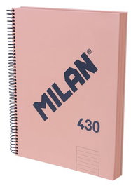 Bloc Milan 430 Since 1918 Tapa Extra A4 120H Horizontal 95G Rosa (Set de 3)