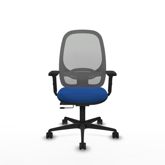 PIQUERAS Y CRESPO Silla de oficina Cilanco Azul y Gris PIQUERAS Y CRESPO Silla de oficina Cilanco Azul y Gris