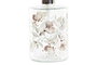 DKD Home Decor Dosificador de Cristal con Flores 400ml Surtido