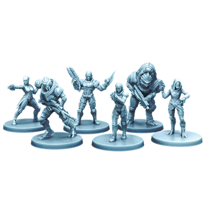 CMON Mass Effect: Priority Hagalaz - Juego de Mesa Cooperativo para 1-4 jugadores, Edad 14+, con Miniaturas y Campaña Narrativa