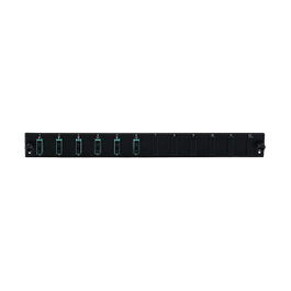 EFB Elektronik SB-FP-S-6SC-D-V-OS2 Panel frontal de 12 puertos con 6 x SC Duplex OS2 vertical, negro