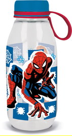 Botella de Agua Spider-Man CZ11360 460 ml Azul Silicona